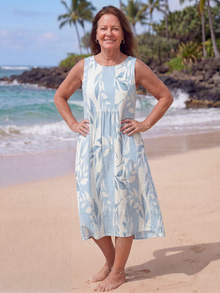 Kamilia | Quiet Shore Midi Dress