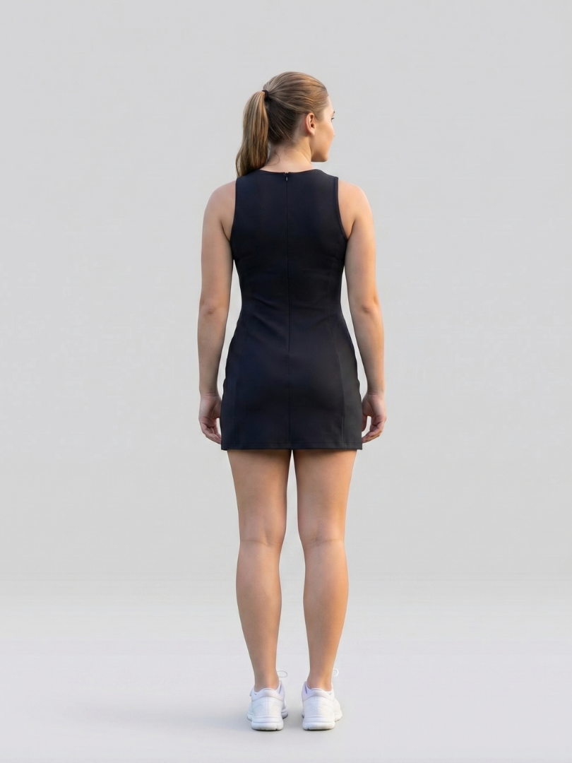 Fayen | Clean Side Slit Tennis Dress