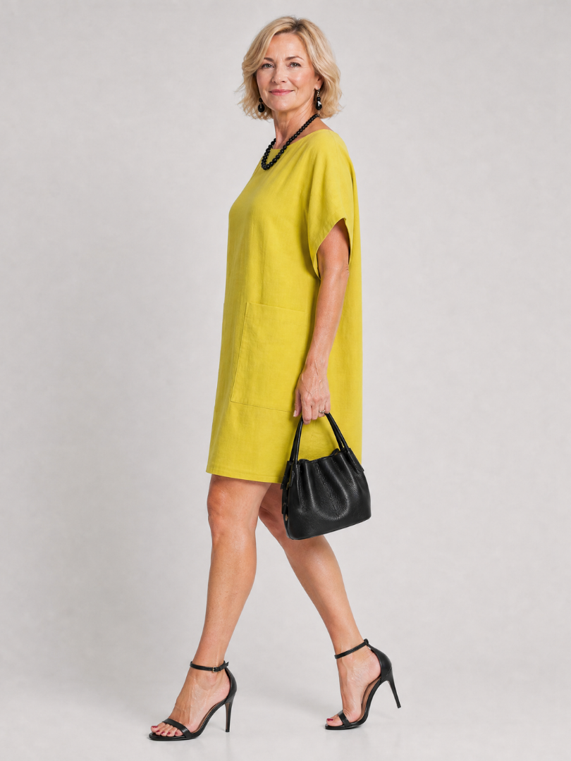 Endellion | Oversized Pocket Mini Dress