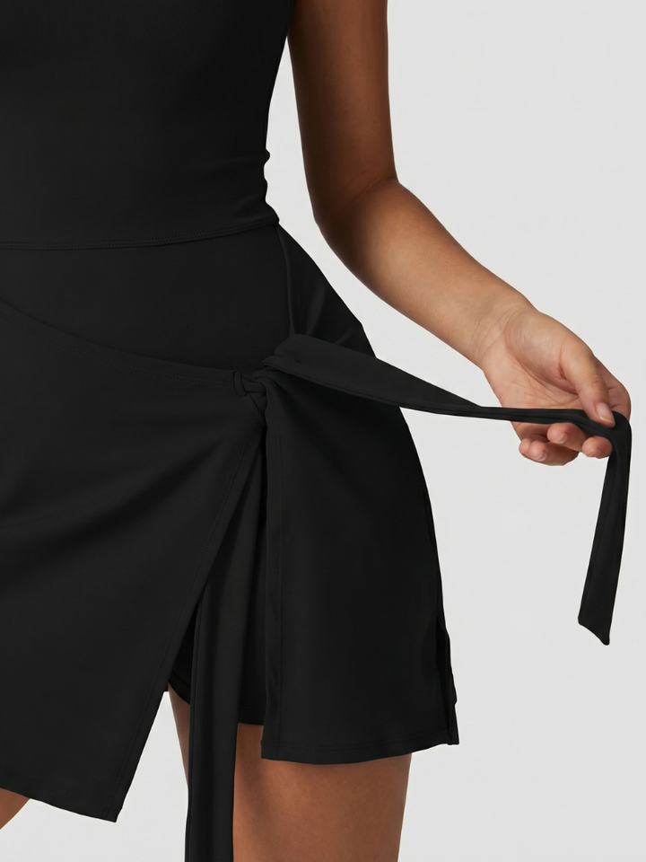Carys | Sleeveless Wrap Tennis Dress