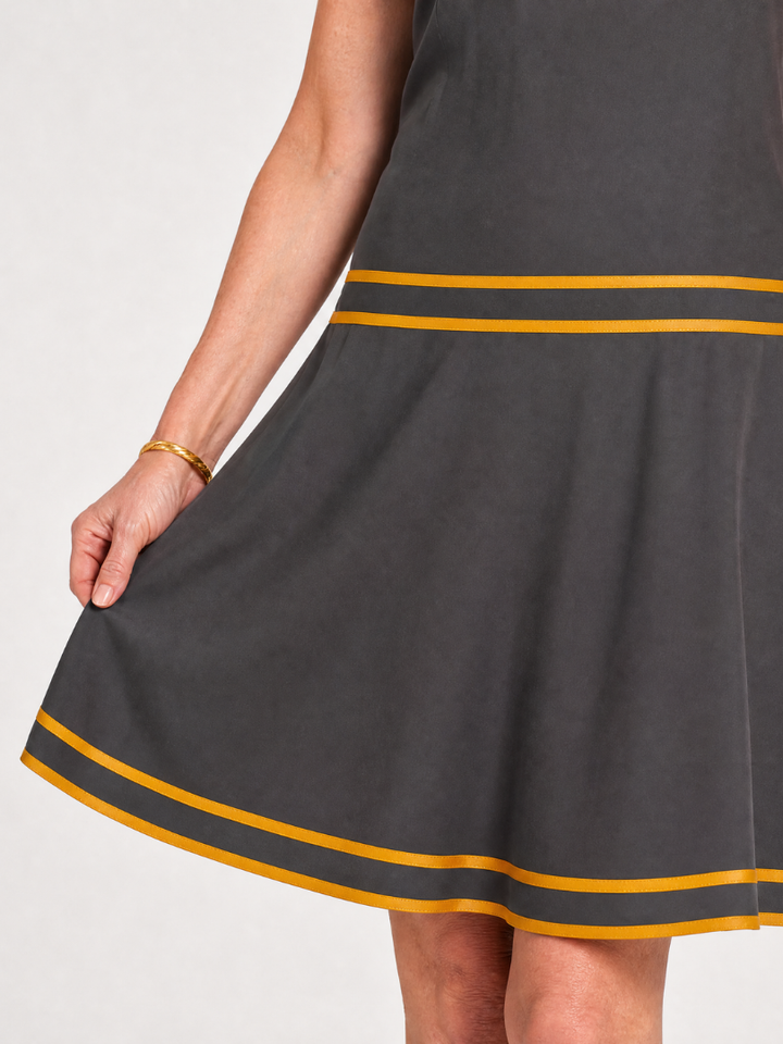 Zarella | Halter Neck A Line Mini Dress