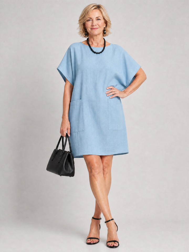 Endellion | Oversized Pocket Mini Dress