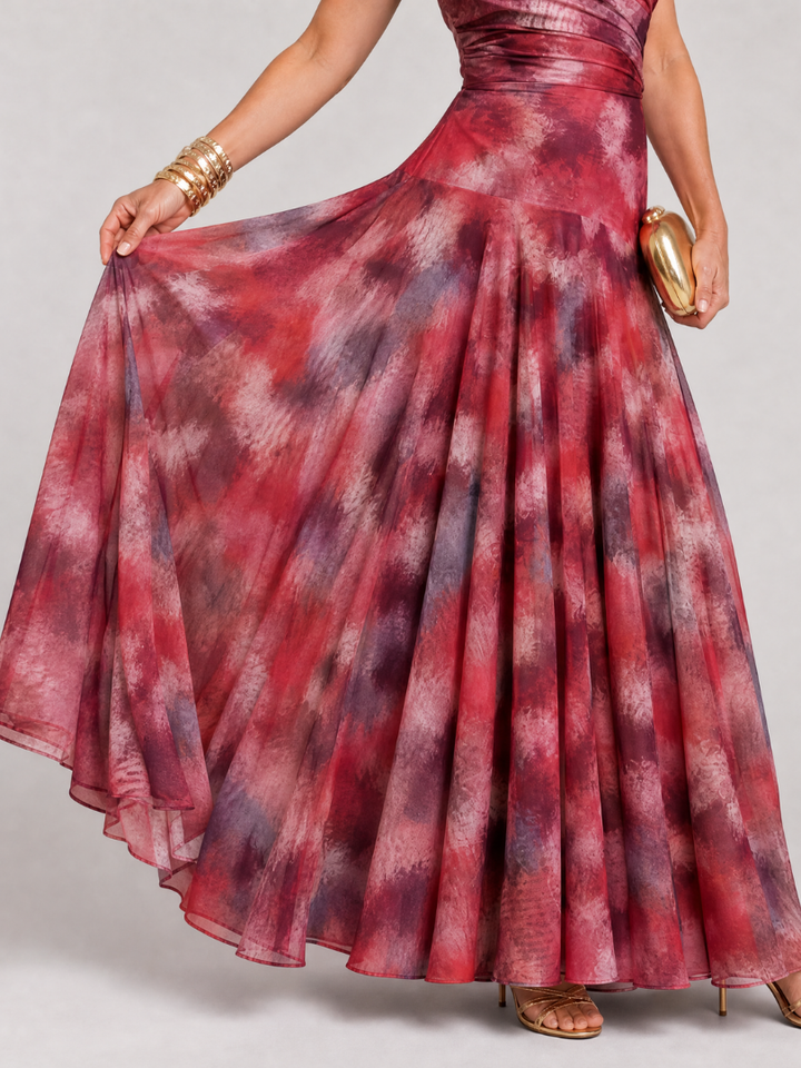 Carena | Smocked Off Shoulder Maxi Dress