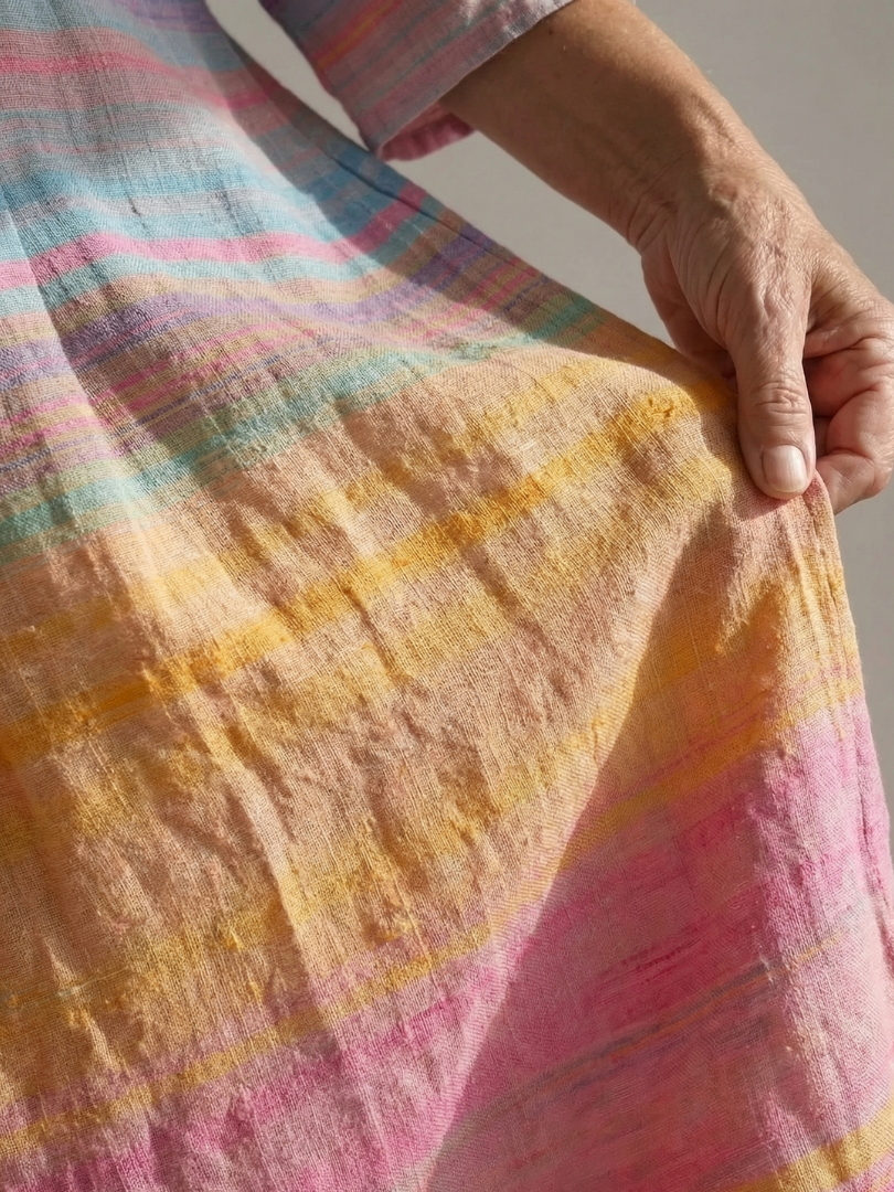 Blake | Ease Gradient Stripe Midi Dress