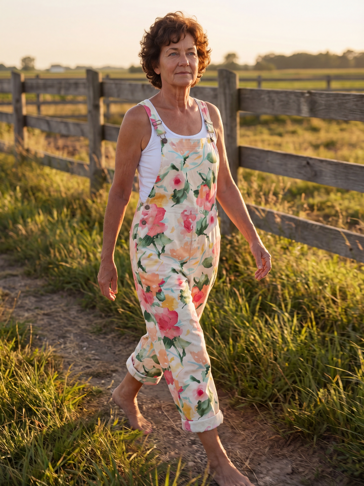 Jose | Soft Floral Jumpsuit