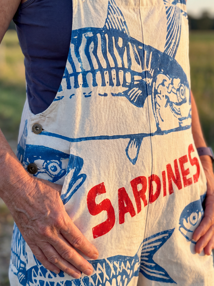 Zuri | Fish Motif Jumpsuit