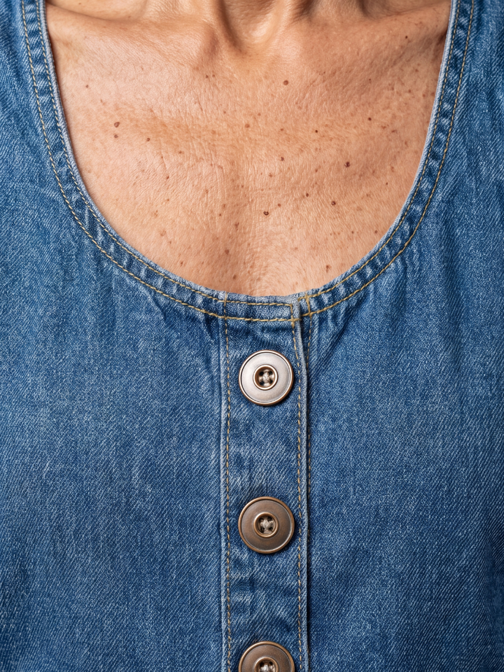 Zelie | Rooster Motif Jumpsuit