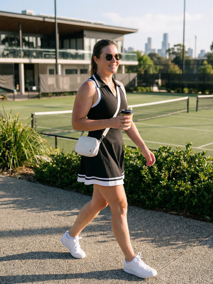 Calune | Collared Skirt Tennis Dress